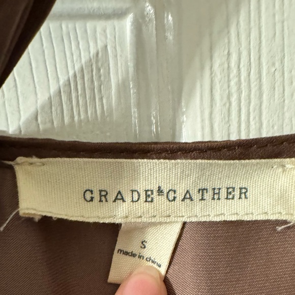 Brown wrap dress never worn - Picture 3 of 3